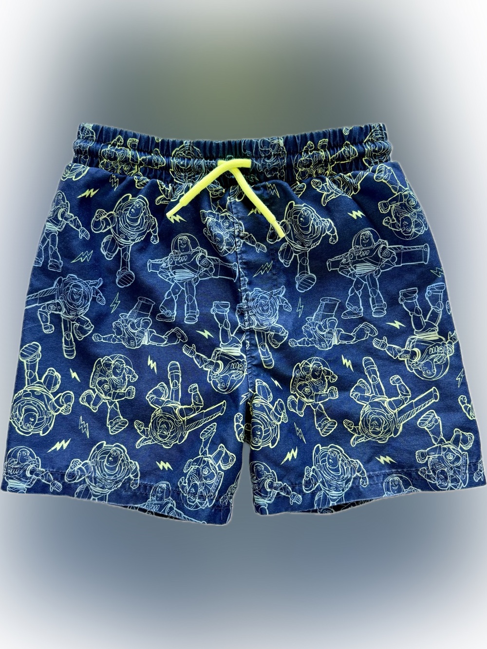 Disney Toy Story Buzz Lightyear Swim Trunks - Size 5T